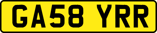GA58YRR