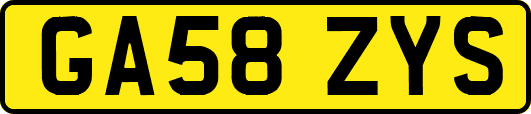 GA58ZYS