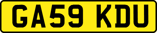 GA59KDU