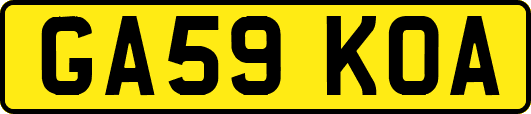 GA59KOA