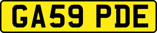 GA59PDE