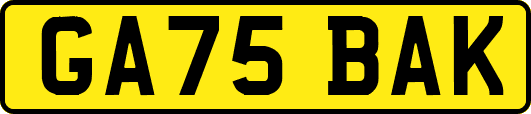 GA75BAK