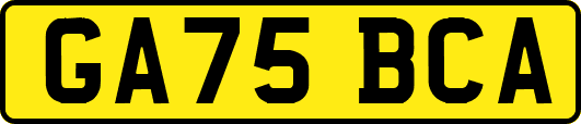 GA75BCA
