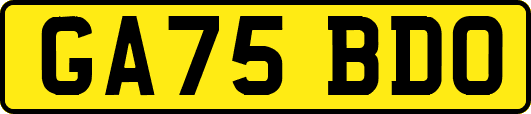 GA75BDO