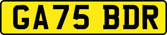GA75BDR