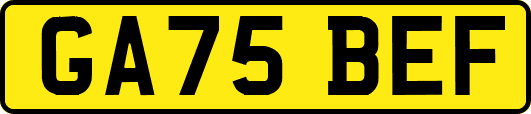 GA75BEF