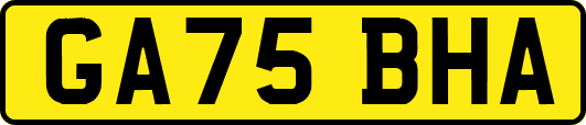 GA75BHA