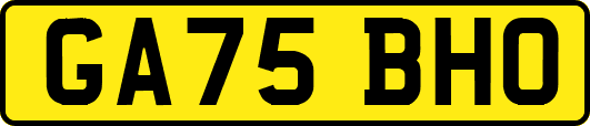 GA75BHO