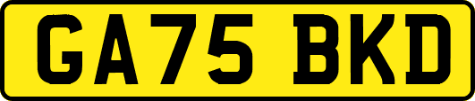 GA75BKD