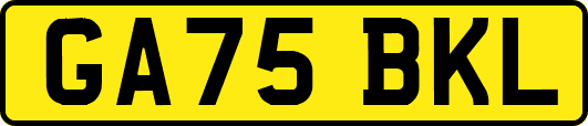 GA75BKL
