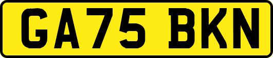 GA75BKN