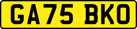 GA75BKO