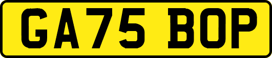 GA75BOP