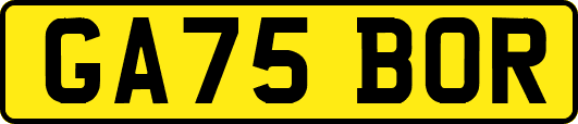 GA75BOR