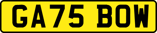 GA75BOW