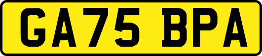 GA75BPA