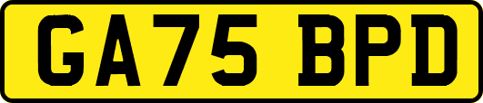 GA75BPD