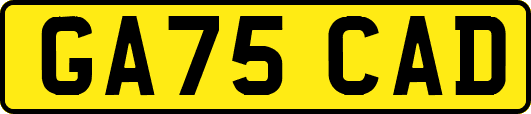GA75CAD