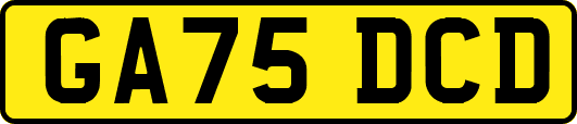 GA75DCD