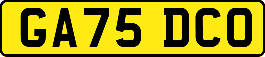 GA75DCO