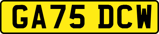 GA75DCW