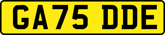 GA75DDE