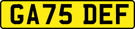 GA75DEF