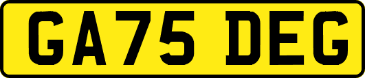 GA75DEG