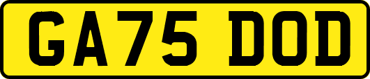GA75DOD