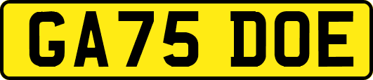 GA75DOE