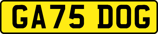 GA75DOG