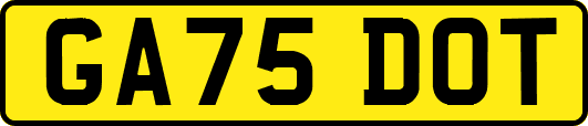 GA75DOT