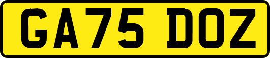 GA75DOZ