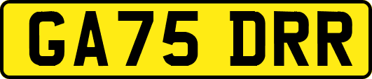 GA75DRR