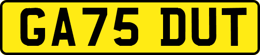 GA75DUT