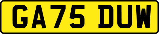 GA75DUW