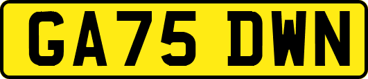 GA75DWN