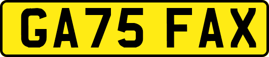 GA75FAX