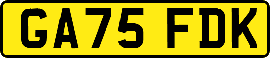 GA75FDK