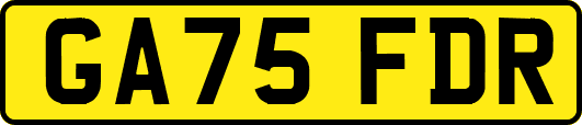 GA75FDR