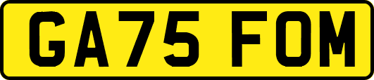GA75FOM