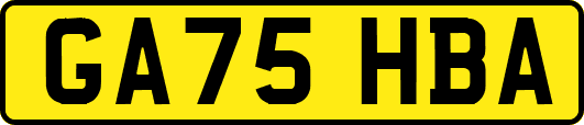 GA75HBA