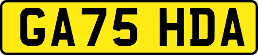 GA75HDA
