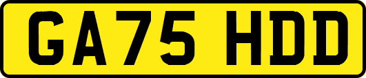 GA75HDD