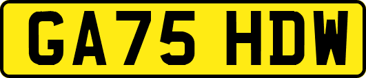 GA75HDW