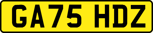 GA75HDZ
