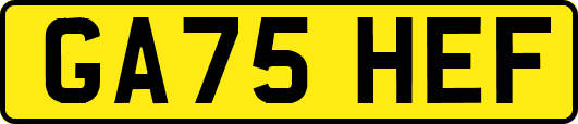 GA75HEF