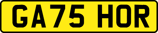 GA75HOR
