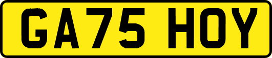 GA75HOY