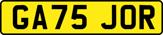 GA75JOR